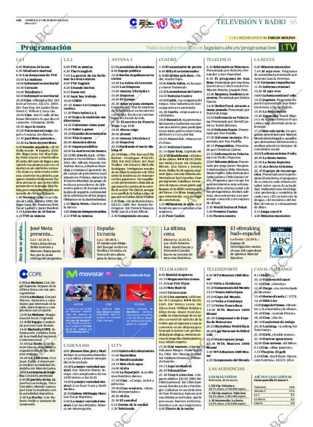 ABC MADRID 27-03-2015 página 95
