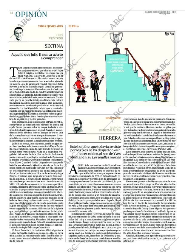 ABC MADRID 28-03-2015 página 14