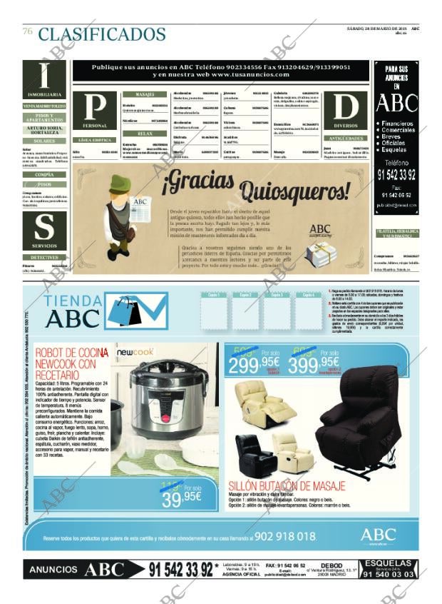 ABC MADRID 28-03-2015 página 76