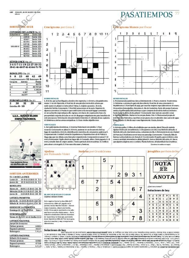 ABC MADRID 28-03-2015 página 77