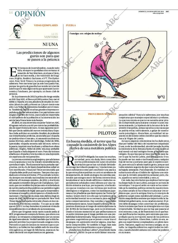 ABC MADRID 29-03-2015 página 14