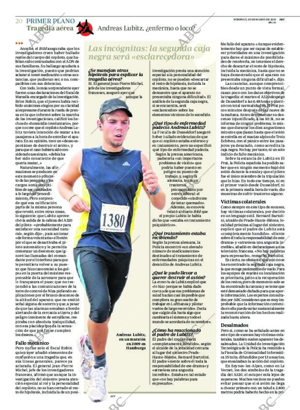 ABC MADRID 29-03-2015 página 20