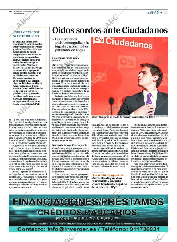 ABC MADRID 29-03-2015 página 31