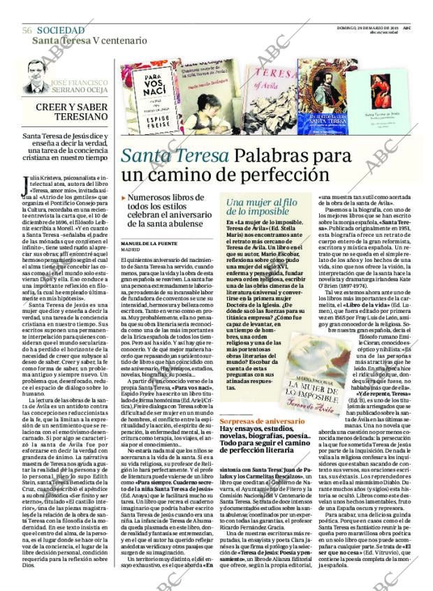 ABC MADRID 29-03-2015 página 56