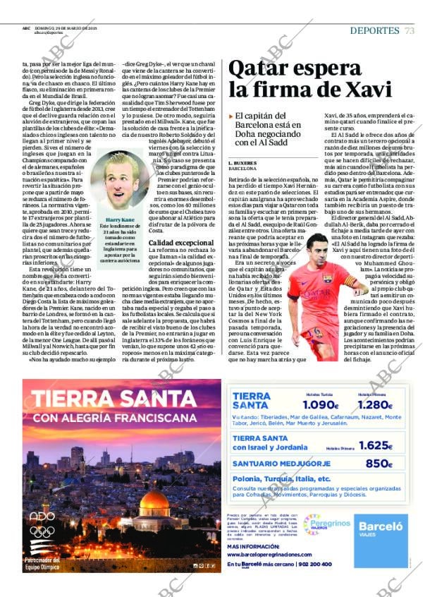 ABC MADRID 29-03-2015 página 73
