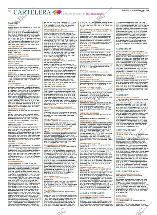 ABC MADRID 29-03-2015 página 86