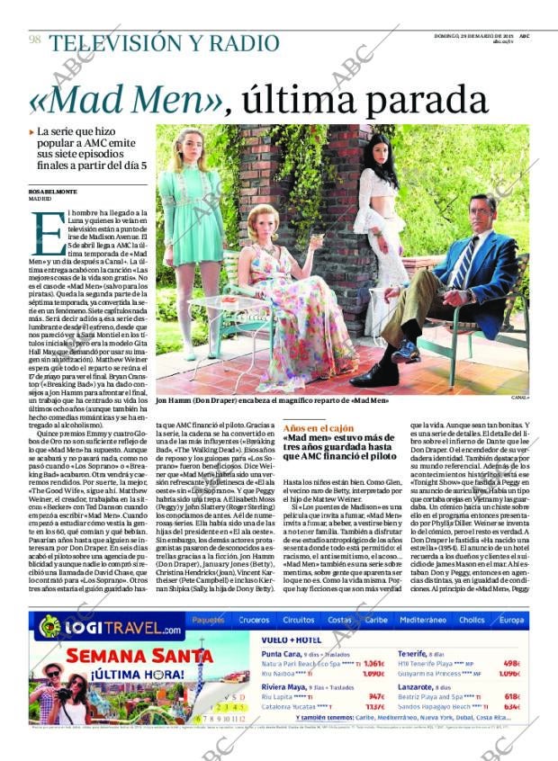 ABC MADRID 29-03-2015 página 98