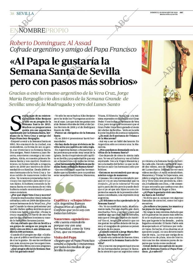 ABC SEVILLA 29-03-2015 página 38
