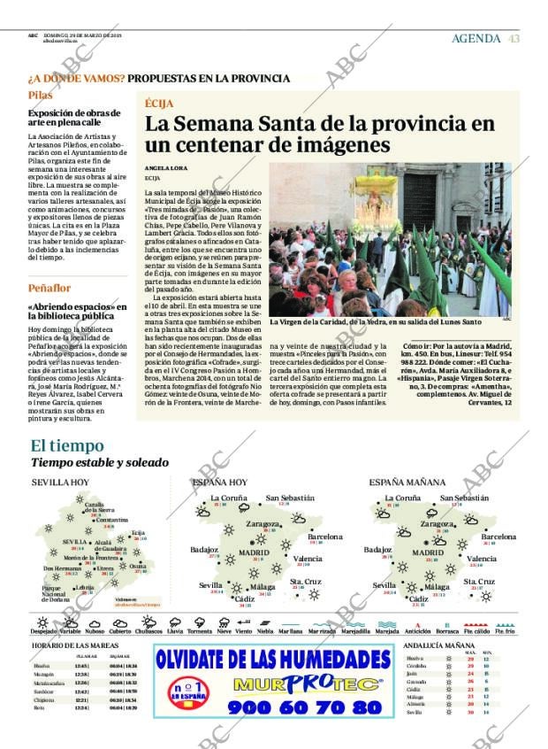 ABC SEVILLA 29-03-2015 página 43