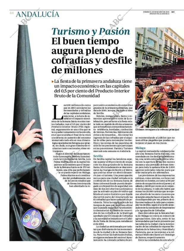 ABC SEVILLA 29-03-2015 página 44