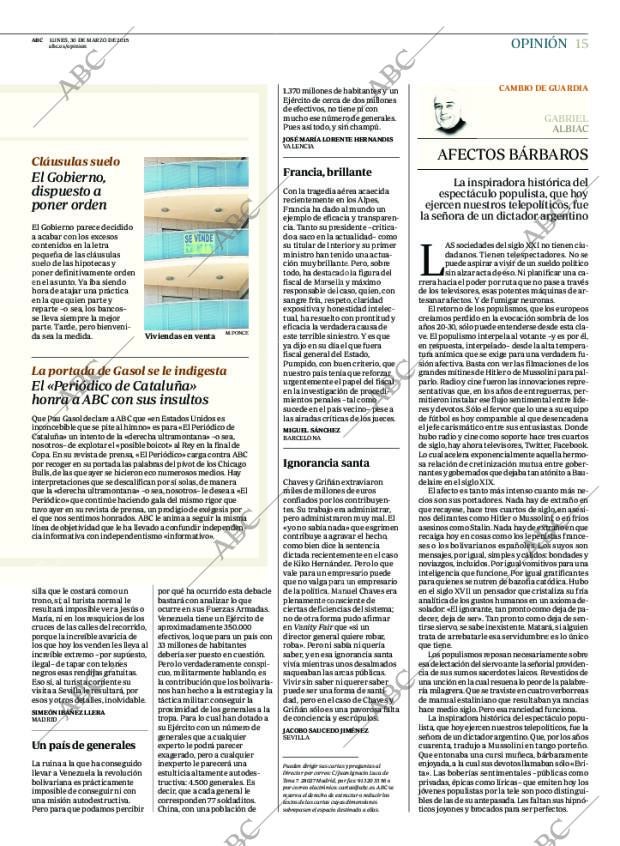 ABC MADRID 30-03-2015 página 15