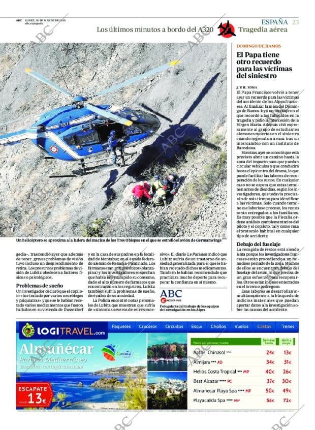 ABC MADRID 30-03-2015 página 23