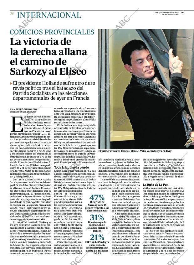 ABC MADRID 30-03-2015 página 26