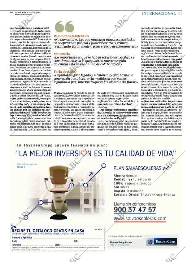 ABC MADRID 30-03-2015 página 31