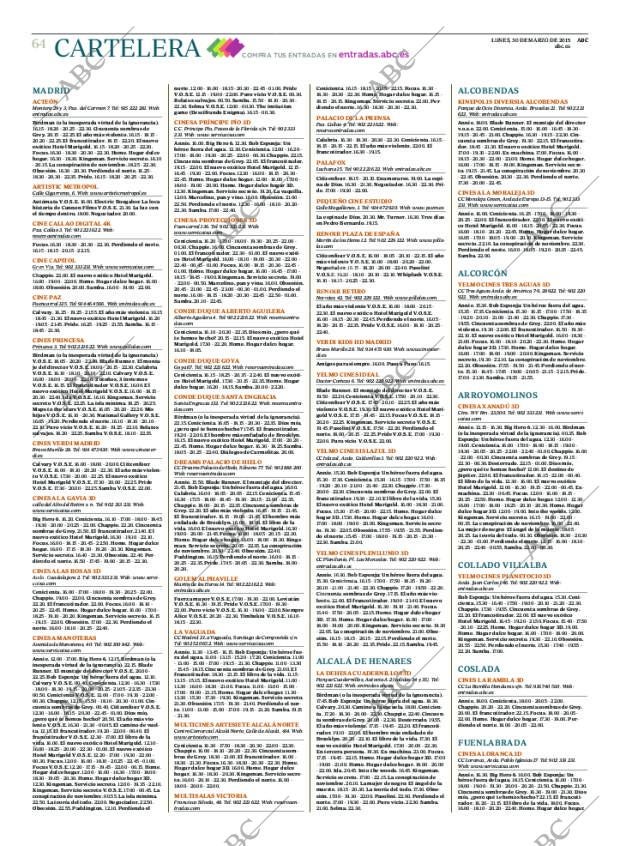 ABC MADRID 30-03-2015 página 64