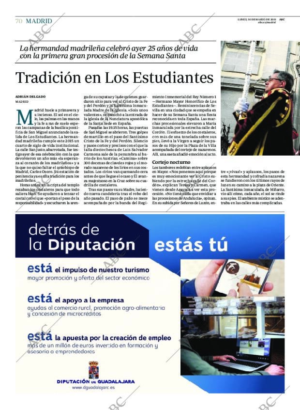 ABC MADRID 30-03-2015 página 70