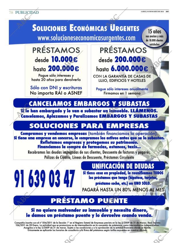 ABC MADRID 30-03-2015 página 78