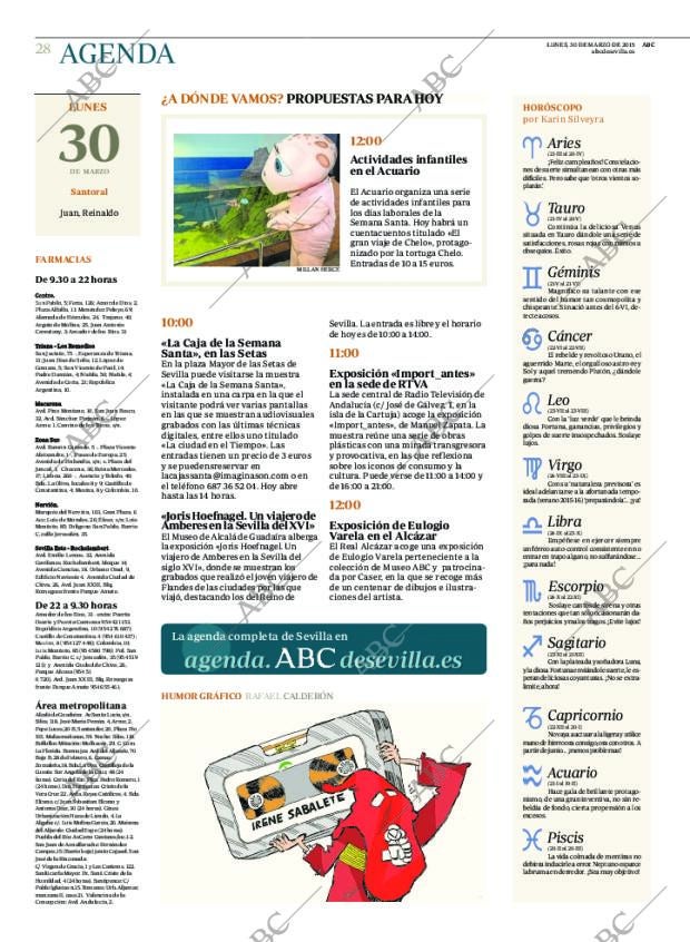 ABC SEVILLA 30-03-2015 página 28