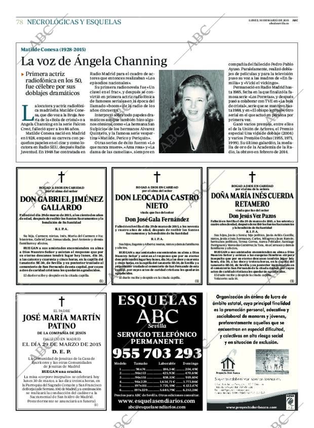 ABC SEVILLA 30-03-2015 página 78