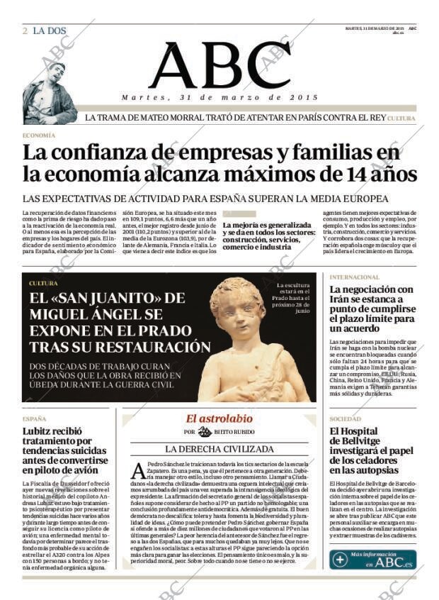 ABC MADRID 31-03-2015 página 2