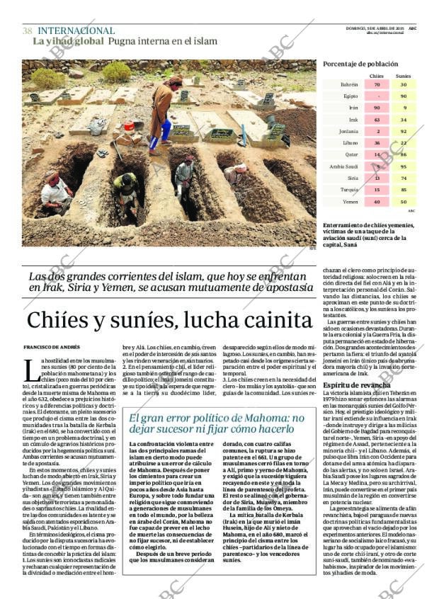 ABC MADRID 05-04-2015 página 38