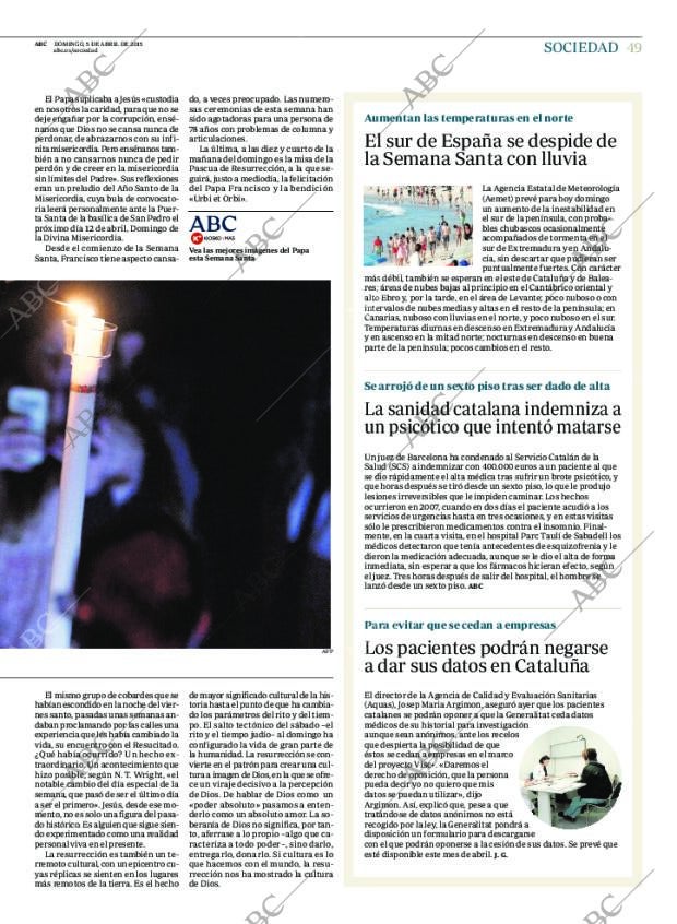 ABC MADRID 05-04-2015 página 49