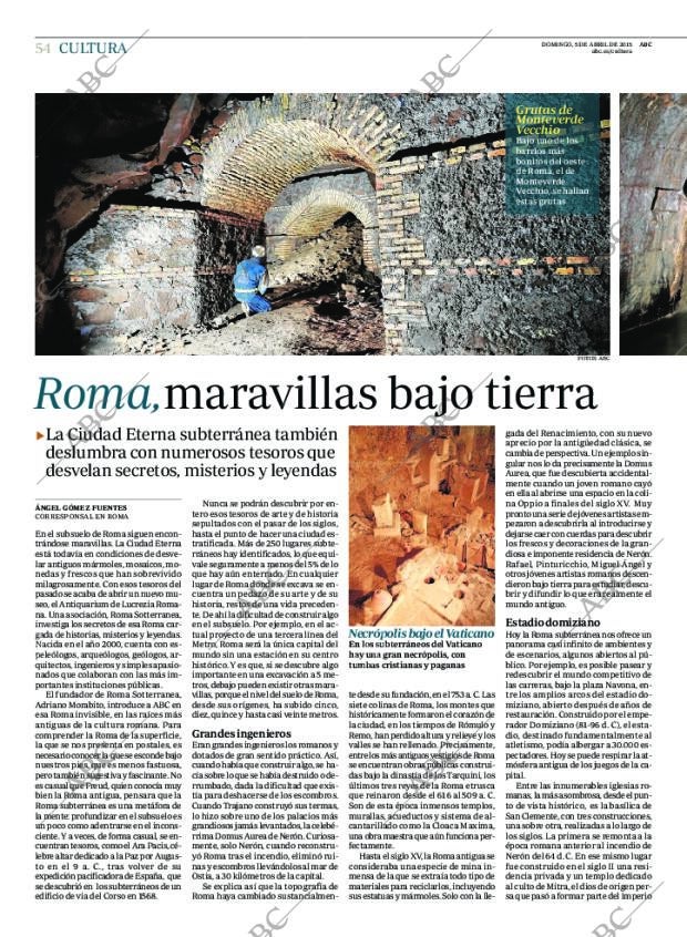 ABC MADRID 05-04-2015 página 54
