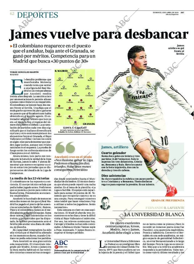 ABC MADRID 05-04-2015 página 62