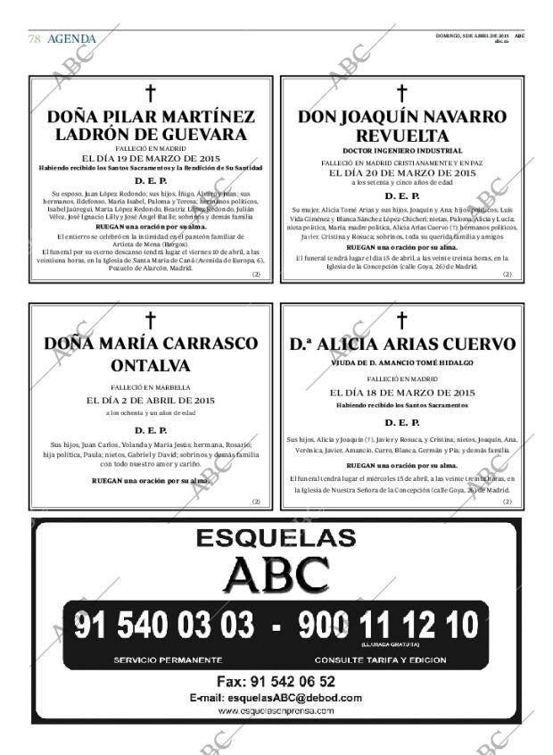 ABC MADRID 05-04-2015 página 78
