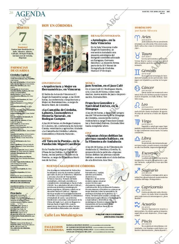 ABC CORDOBA 07-04-2015 página 28