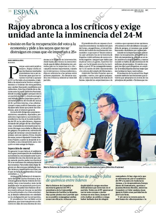 ABC CORDOBA 08-04-2015 página 38