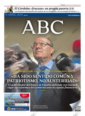 ABC CORDOBA 09-04-2015 página 1