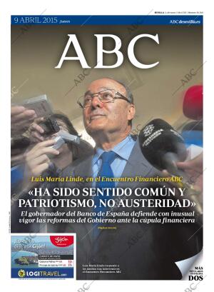 ABC SEVILLA 09-04-2015 página 1