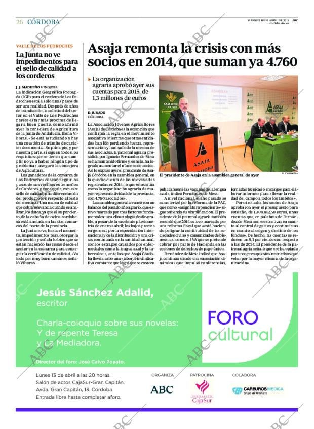 ABC CORDOBA 10-04-2015 página 26