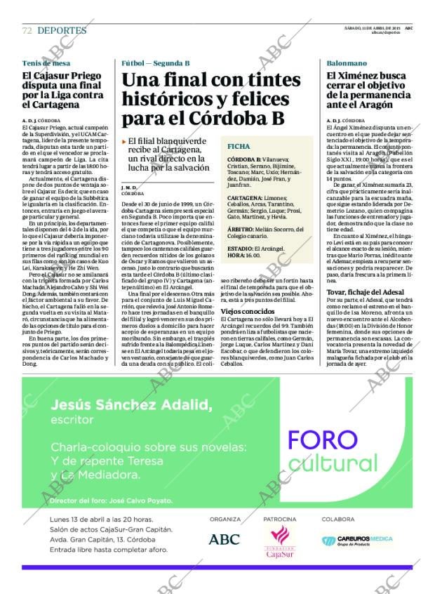 ABC CORDOBA 11-04-2015 página 72
