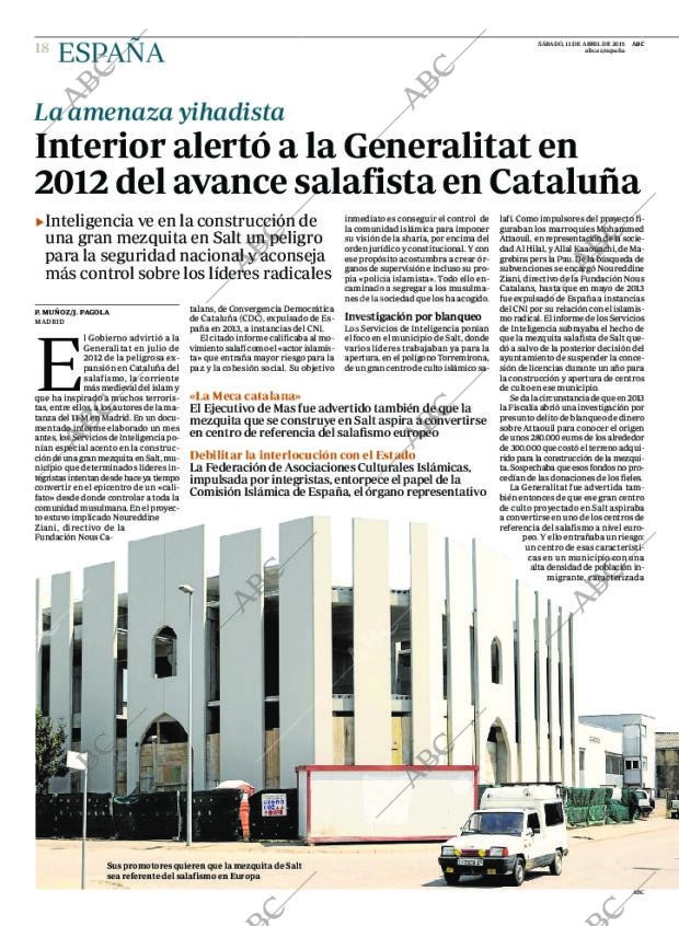 ABC MADRID 11-04-2015 página 18