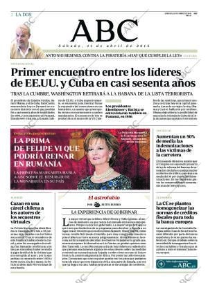 ABC MADRID 11-04-2015 página 2