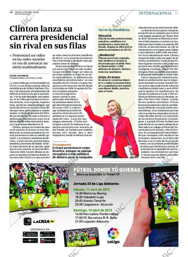 ABC MADRID 11-04-2015 página 31