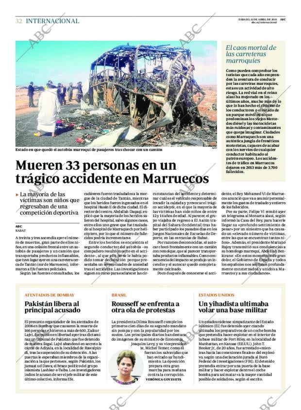 ABC MADRID 11-04-2015 página 32
