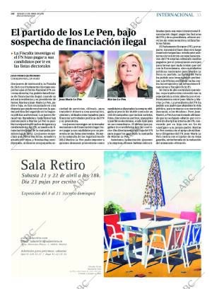 ABC MADRID 11-04-2015 página 33