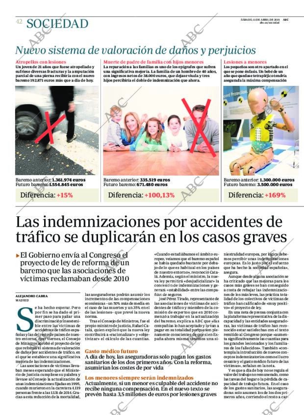 ABC MADRID 11-04-2015 página 42