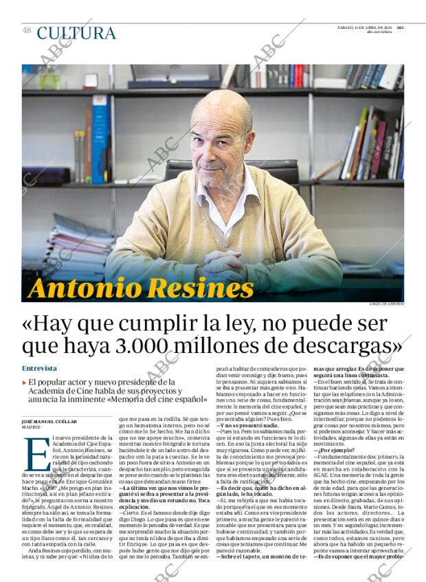 ABC MADRID 11-04-2015 página 48