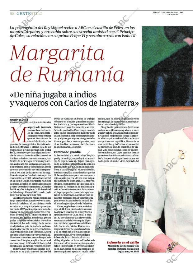 ABC MADRID 11-04-2015 página 58