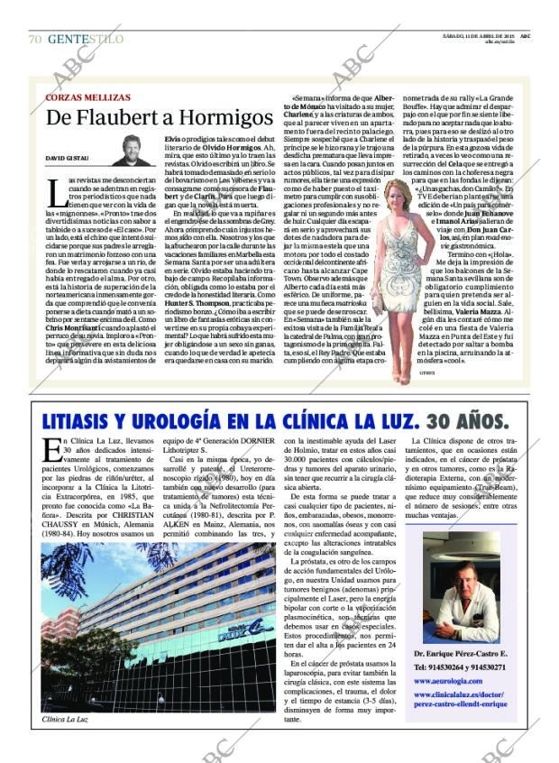 ABC MADRID 11-04-2015 página 70