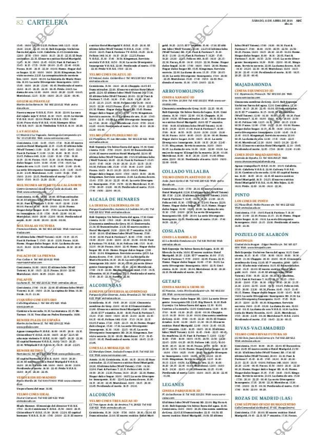 ABC MADRID 11-04-2015 página 82
