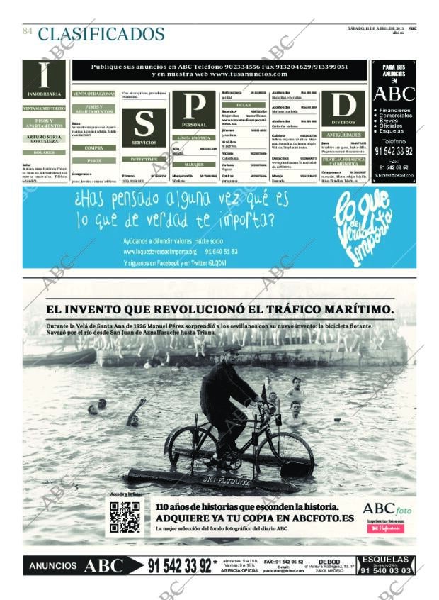 ABC MADRID 11-04-2015 página 84
