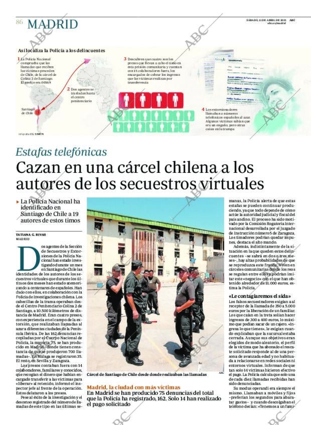 ABC MADRID 11-04-2015 página 86
