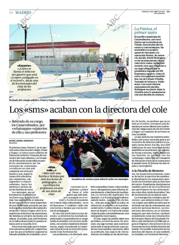 ABC MADRID 11-04-2015 página 88