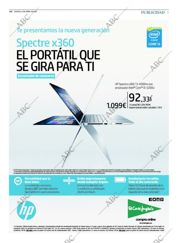 ABC MADRID 11-04-2015 página 9