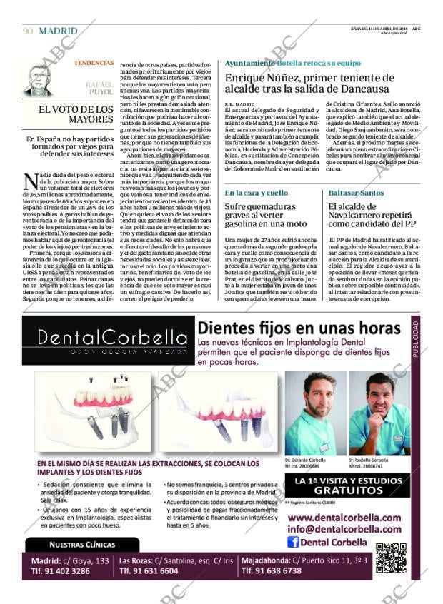 ABC MADRID 11-04-2015 página 90